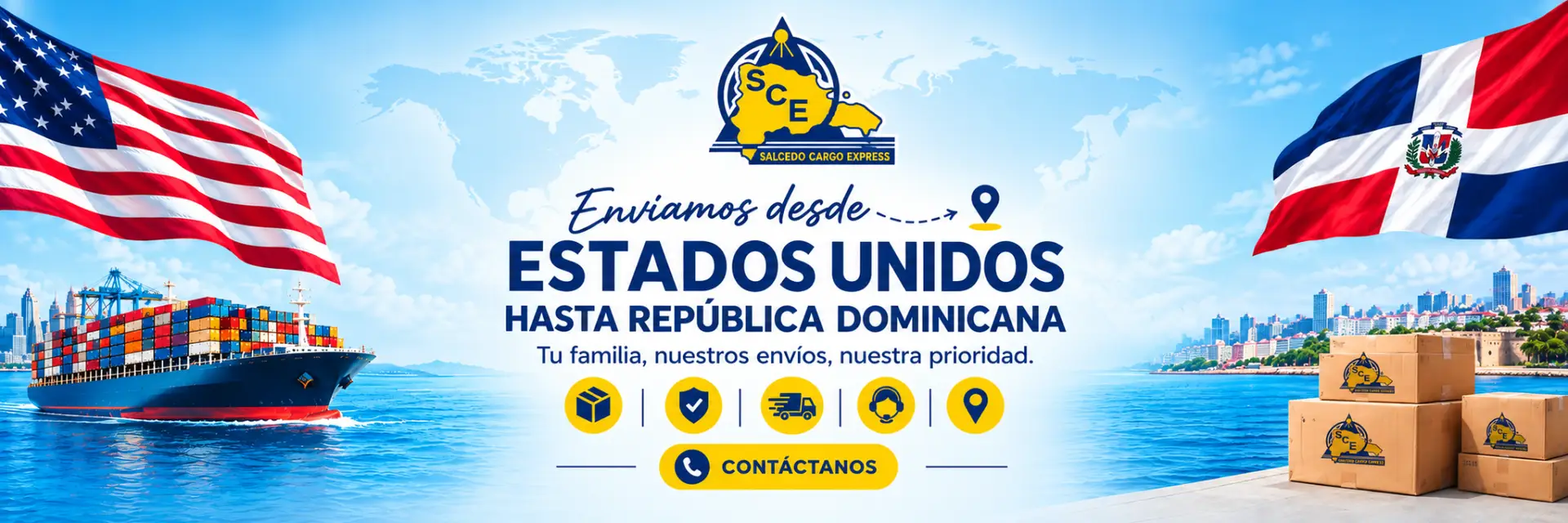 redEstados Unidos a República Dominicana